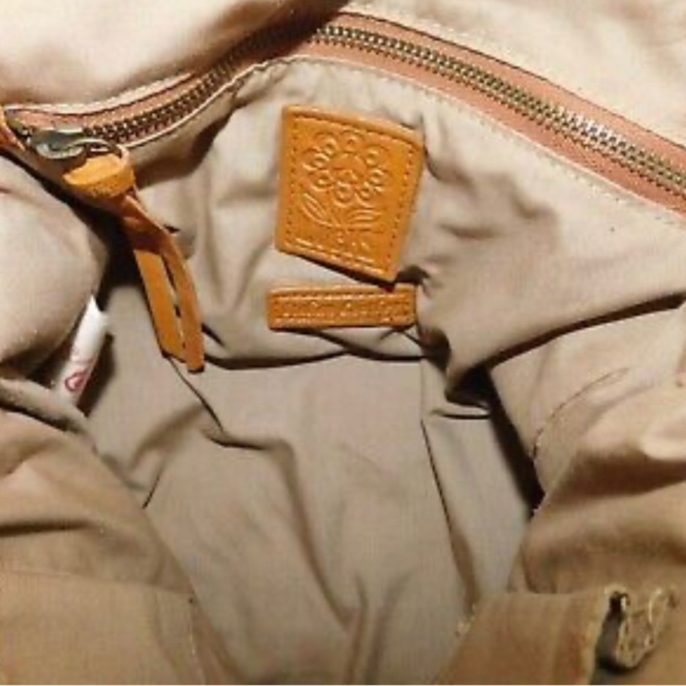 LUCKY BRAND Camel Italian Leather Abbey Road Crossbody Bag Shoulder Purse - Picture 3 of 16